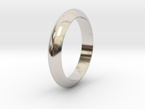 Ø23.06 Mm Functional Design Ring Ø0.907 Inch in Platinum