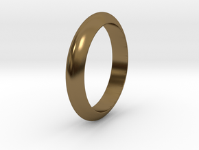 Ø23.06 Mm Functional Design Ring Ø0.907 Inch in Polished Bronze