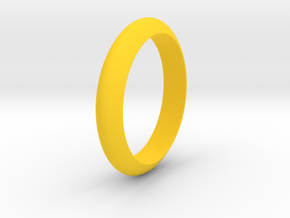Ø23.06 Mm Functional Design Ring Ø0.907 Inch in Yellow Processed Versatile Plastic