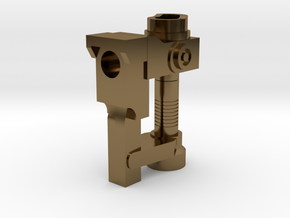 Ezra's Lasersword hilt for LEGO in Polished Bronze