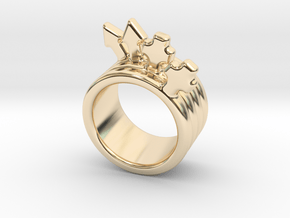 Love Forever Ring 15 - Italian Size 15 in 14K Yellow Gold