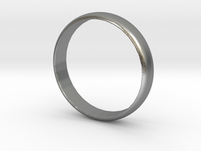 Simple Ring Size 6 in Natural Silver