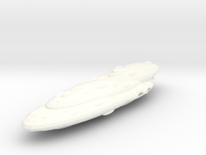 Mon Cal Battleship in White Processed Versatile Plastic