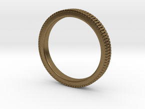 Ø 17.45 Mm Glitter Ring/Ø  0.687 inch in Natural Bronze