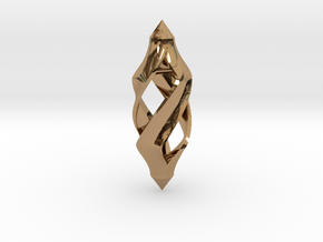Twisted in Polished Brass