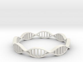 DNA 8x size 12 Ring Size 12 in White Natural Versatile Plastic