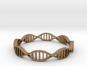 DNA 8x size 12 Ring Size 12 in Natural Brass