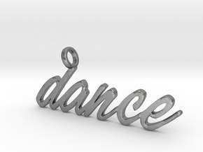 Dance Pendant DANCE!!! in Natural Silver
