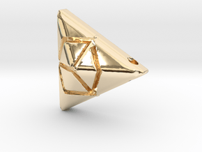 Triangulo1 (repaired) in 14K Yellow Gold