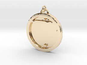 23S – XVIII SURVIVE IN INTOLERABLE SITUATIONS in 14K Yellow Gold