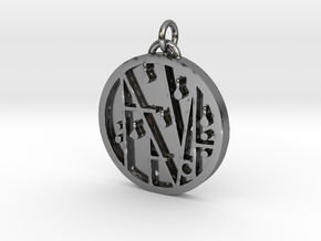PRINTS MONEY - THE SIGIL OF WEALTH AND HAVING in Fine Detail Polished Silver