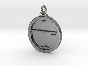 23S – XVIII SURVIVE IN INTOLERABLE SITUATIONS in Fine Detail Polished Silver