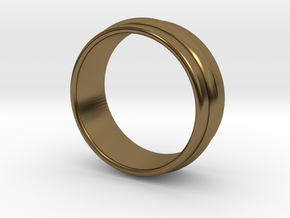  Ø 16.51 Mm Classic Beauty Ring Ø 0.650 Inch in Polished Bronze