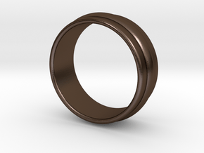  Ø 16.51 Mm Classic Beauty Ring Ø 0.650 Inch in Polished Bronze Steel