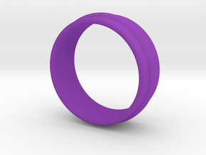  Ø 16.51 Mm Classic Beauty Ring Ø 0.650 Inch in Purple Processed Versatile Plastic