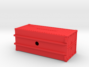 Oelwehr Container Schleswig-Holstein in 1:87 in Red Processed Versatile Plastic