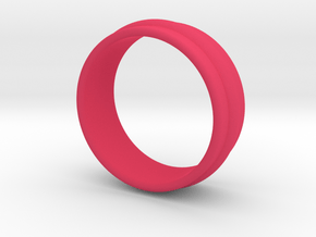 Ø19.84 Mm Classic Beauty RIng Ø0.781 Inch in Pink Processed Versatile Plastic