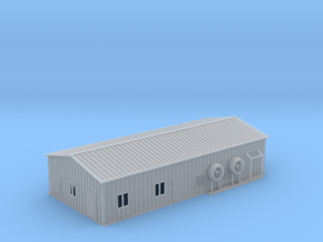 Warehouse Propane Z Scale in Tan Fine Detail Plastic