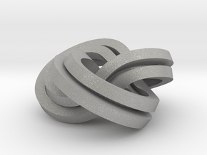 Torus Knot Knot (2,3),(3,2) in Aluminum