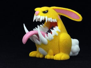 Monster Bunny #3 - Small Eyes in Full Color Sandstone