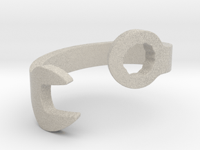 Wrench Ring Size 10 in Natural Sandstone