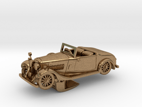 Bentley 1930 4,5L 1:64 in Natural Brass