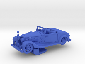 Bentley 1930 4,5L 1:64 in Blue Processed Versatile Plastic