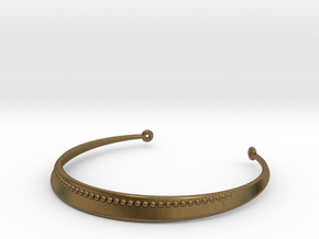 35 Mm Necklace Model B Ø1.377 inch in Natural Bronze