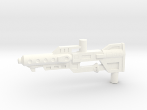 Ultra Magnus gun  in White Processed Versatile Plastic