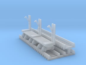 Log Mover - N 160:1 ScaleLogMover+Log in Tan Fine Detail Plastic