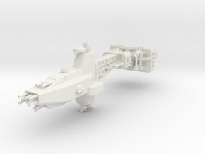 EA Assault Cruiser Large in White Natural Versatile Plastic