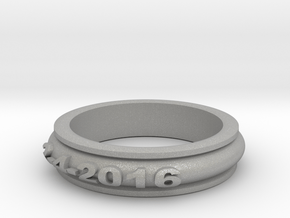 birthdate baby ring in Aluminum
