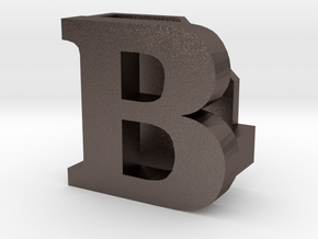 BandBit B1 for Fitbit Flex in Polished Bronzed Silver Steel