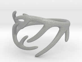 Antler Ring No.2(Size 8) in Aluminum