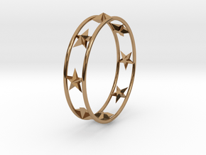Ring Of Starline 14.1 mm Size 3 in Polished Brass