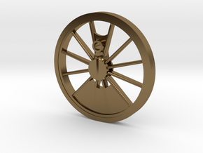 Reno, Inyo, Genoa Driver Wheel in Polished Bronze
