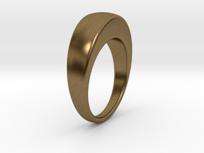 Ø16.51 Egg Ring/Ø0.650 inch in Natural Bronze