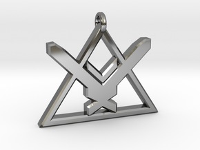 Halo Reach - Noble Team Emblem Pendant in Fine Detail Polished Silver