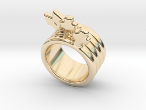 Love Forever Ring 17 - Italian Size 17 in 14K Yellow Gold