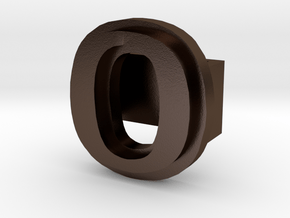 BandBit O for Fitbit Flex in Polished Bronze Steel
