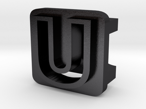 BandBit U2 for Fitbit Flex in Polished and Bronzed Black Steel