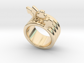 Love Forever Ring 19 - Italian Size 19 in 14K Yellow Gold