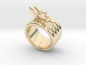 Love Forever Ring 21 - Italian Size 21 in 14K Yellow Gold