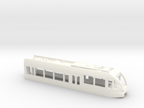 GTW Steuerwagen Scale TT Version2   mit Dachausrüs in White Processed Versatile Plastic: 1:120