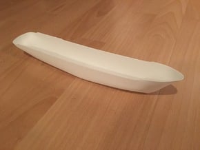 Basic Hull Coaster in 1:200 scale in White Natural Versatile Plastic