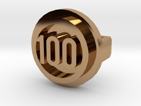 BandBit Barre 100 Class in Polished Brass
