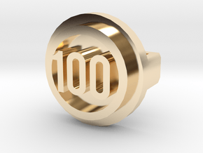 BandBit Barre 100 Class in 14k Gold Plated Brass
