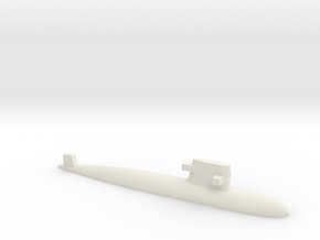 PLA[N] 039G Submarine, 1/1800 in White Natural Versatile Plastic