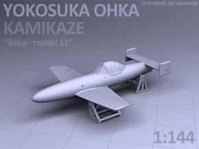 Japanese YOKOSUKA OHKA - Kamikaze airplane in Tan Fine Detail Plastic
