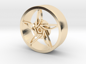 F80 Wheel in 14K Yellow Gold